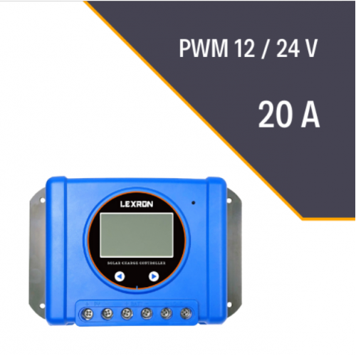 Lexron 20A PWM Şarj Kontrol Cihazı